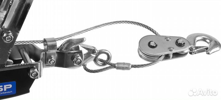 Лебедка зубр Профессионал автомобильная, тросов