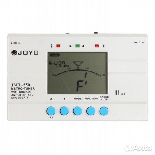 Тюнер-метроном Joyo JMT-550