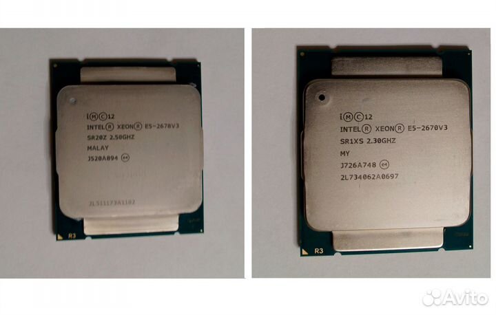 Процессор intel xeon e5 2670 v3, e5 2678 v3