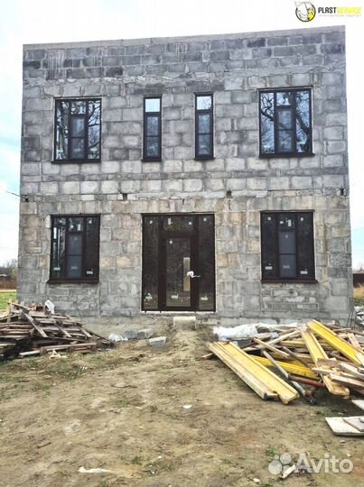 Пластиковые входные двери от производителя, Окна