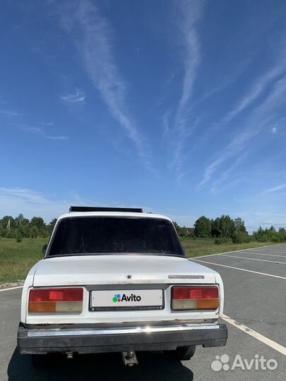 ВАЗ 2107 1.6 МТ, 2003, 70 000 км