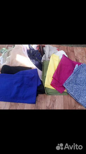 Отрезы ткани пакетом