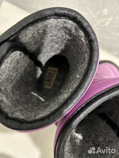 Дутики зимние для девочки 23 размер