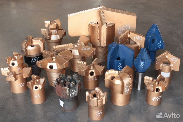 Долото PDC 300 мм. для скважин на воду (новое)