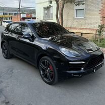 Porsche Cayenne Turbo S 4.8 AT, 2010, битый, 190 000 км, с пробегом, цена 1 500 000 руб.