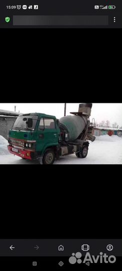 Доставка бетона миксером 3 куба