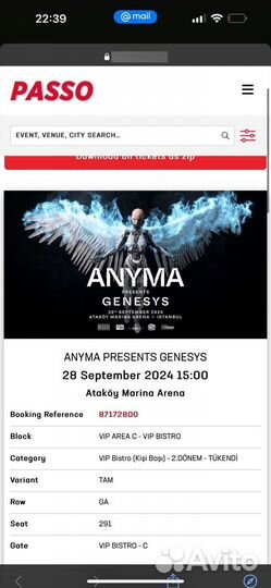 Концерт anyma