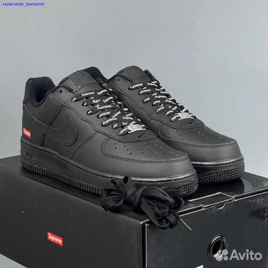 Кроссовки Nike Air Force 1 low Supreme (Арт.70142)