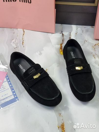 Лоферы Miu Miu женские 36-40