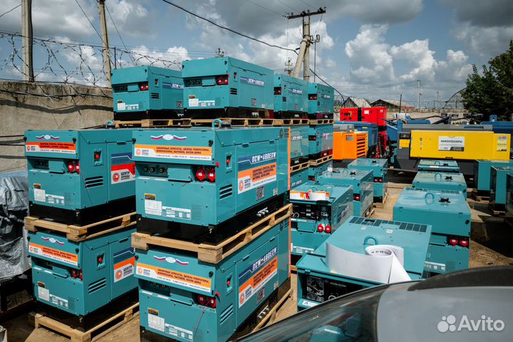 Аренда сварочного генератора Denyo с накс