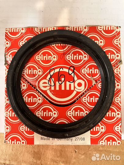 Сальник колен.вала задн.85x105x11 audi 80 B3