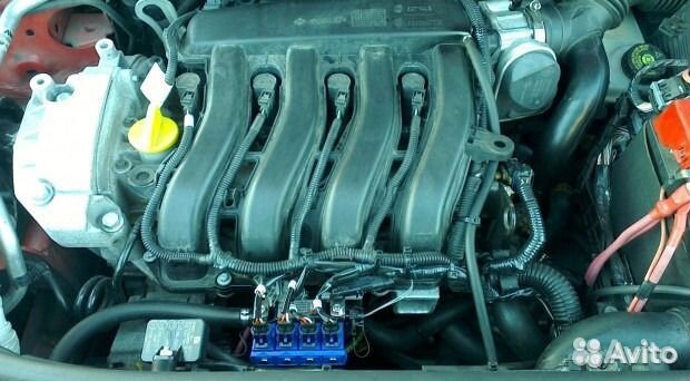 Гбо на авто Renault Megane 949 установка гбо