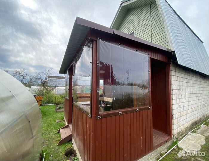 Жидкие окна на веранду