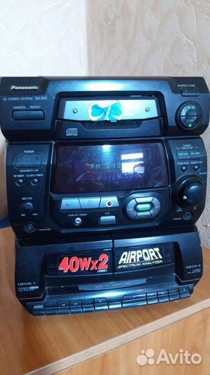 Музыкальный центр panasonic sa ak5