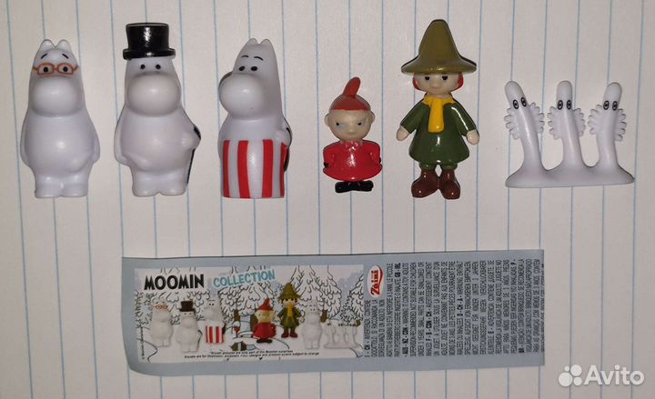 Фигурки муми-троллей, разные серии (Moomin/Muumi)