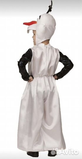 Новогодний костюм снеговик