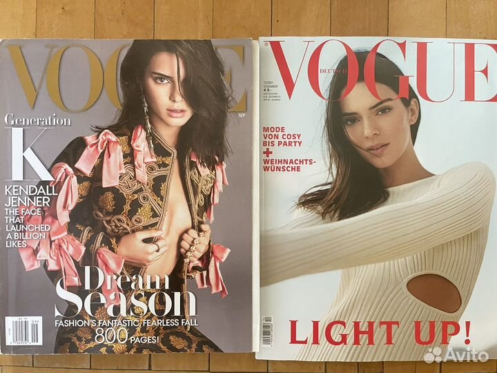 Vogue иностранный Кендалл Дженнер журналы