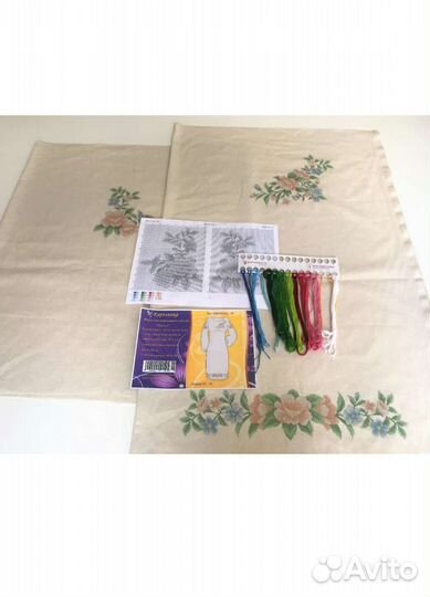 Набор для шитья платья с вышивкой