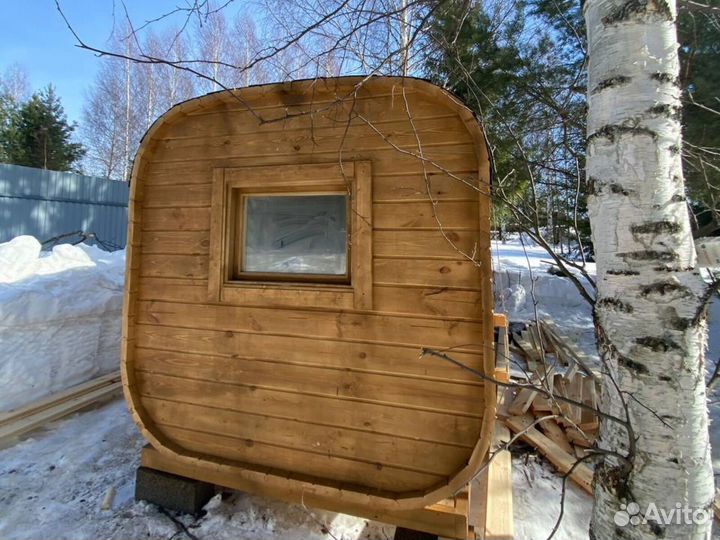 Баня квадро с доставкой