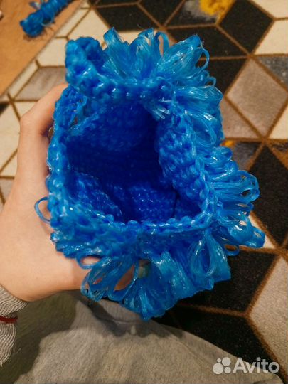 Мочалка ручной работы