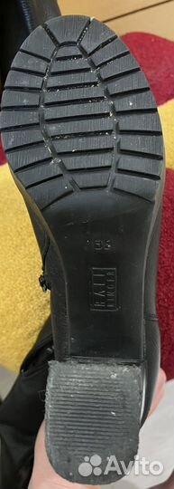 Сапоги женские демисезонные натуральная кожа 36