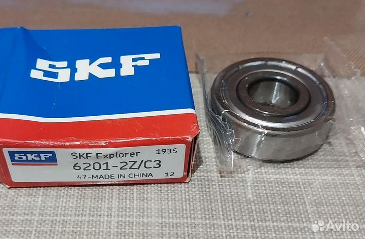 6201 ZZ / C3 подшипник SKF (Оригинал)