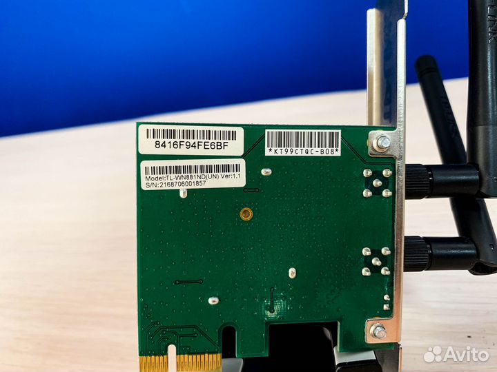 Сетевой адаптер TP-link TL-WN881ND PCI-E