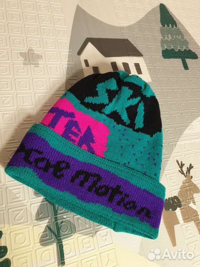 Шапка SKI винтаж