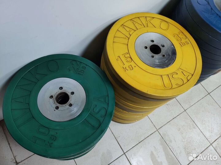 Диски для штанги Ivanko (USA)