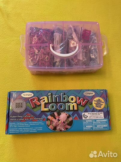 Rainbow loom Набор резинок для плетения