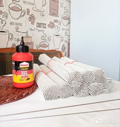 Бумажная лоза для плетения