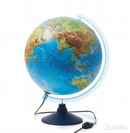 Глобус физико-политический рельефный Globen, 32см