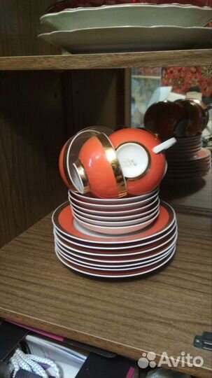 Чайный сервиз на 12 персон VEB konitz