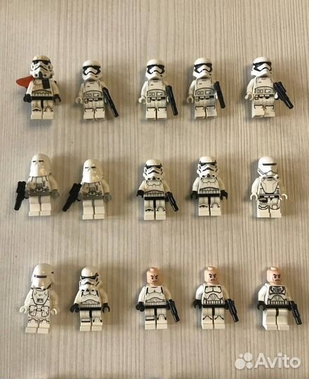 Lego Звёздные воины, Star Wars, мини-фигурки