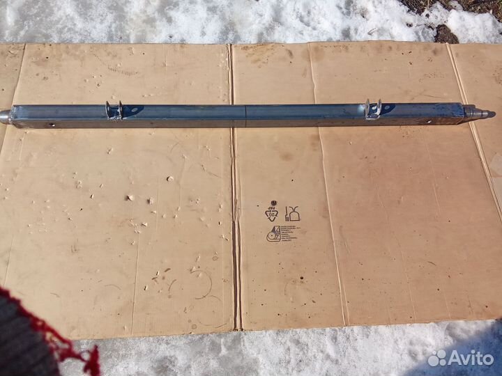 Усиленная ось для легкового прицепа