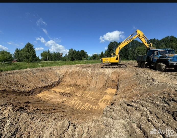 Услуги экскаватора
