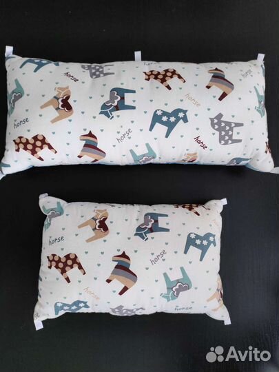 Бортики подушки в кроватку