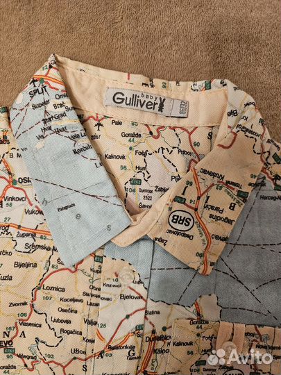 Рубашка gulliver 86/92