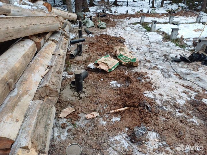 Сваи винтовые и жб под ключ