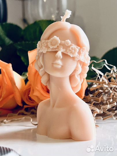 Свеча «Девушка» Подарок. Сувенир