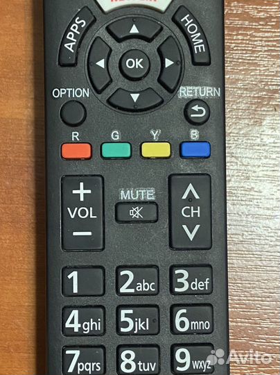 Panasonic пульт ду для телевизора