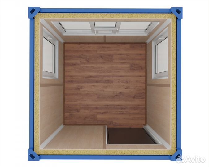 Весовой пост мд-2 (S5,93 м2)