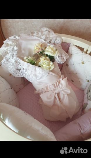 Конверт на выписку для девочки