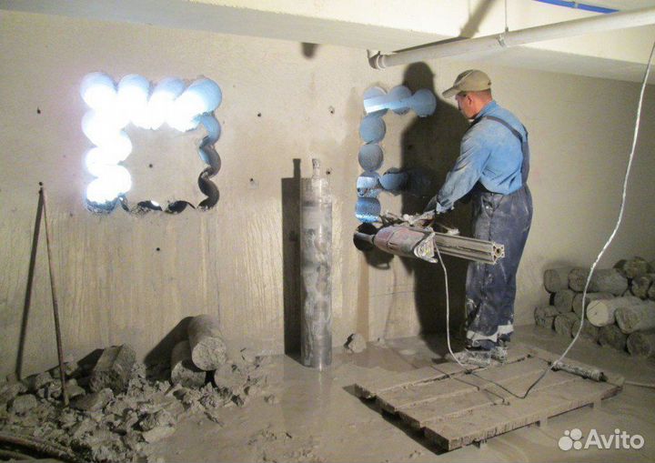 Алмазное бурение и резка бетона