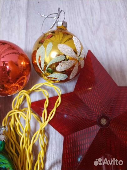 Ёлочные игрушки СССР