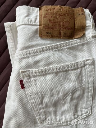 Джинсы levis 501 бу