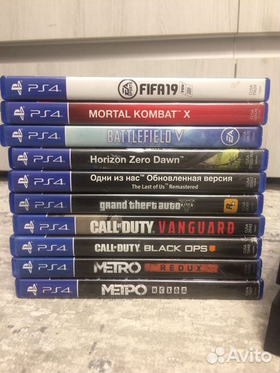 Sony playstation 4 fat 500gb + игры и 3 геймпада