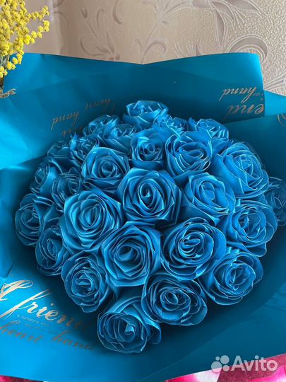 Букеты из атласных роз