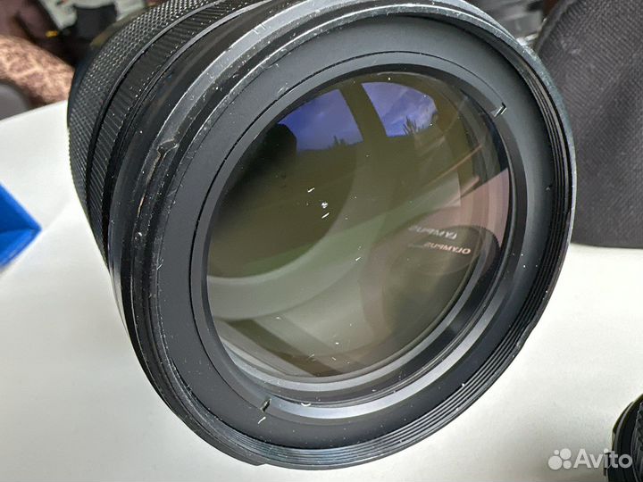 Olympus 40 150 2.8 + конвертер 1.4