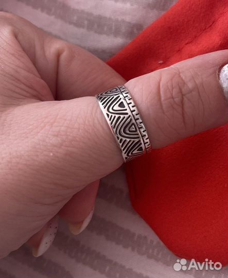 Серебряное кольцо набор серебрянный